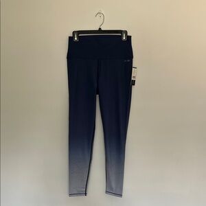 nwt ar33 alpha high waist ocean fade ombré leggings, size large